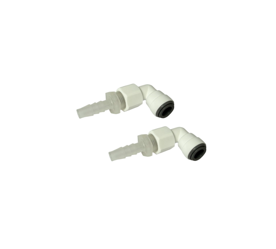 Quick Connect/Barb 90 Degrees (2 Units)